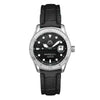 SOLAR AQUA Mishipeshu G.L. Black Croco 40mm Black Dial Men's Watch SA0055.0021