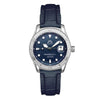 SOLAR AQUA Mishipeshu G.L. Blue Croco 40mm Blue Dial Men's Watch SA0055.0022