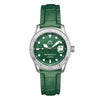 SOLAR AQUA Mishipeshu G.L. Green Croco 40mm Green Dial Men's Watch SA0055.0023