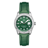 SOLAR AQUA Mishipeshu G.L. Green Croco 40mm Green Dial Men's Watch SA0055.0023