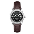 SOLAR AQUA Mishipeshu G.L. Brown Croco 40mm Brown Dial Men's Watch SA0055.0024