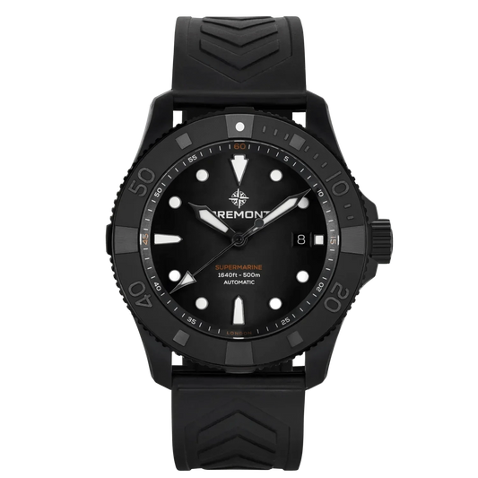 Bremont Supermarine Full Ceramic Tactical Black 43mm Black Dial Men's Watch SM43-DT-BKCER-BK-R-S