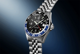 DELMA Santiago GMT Meridian Automatic 43mm Black Dial Men's Watch 41702.756.6.034