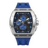 Tsar Bomba Elemental II 46mm Blue Dial Men's Watch TB8211QII-09