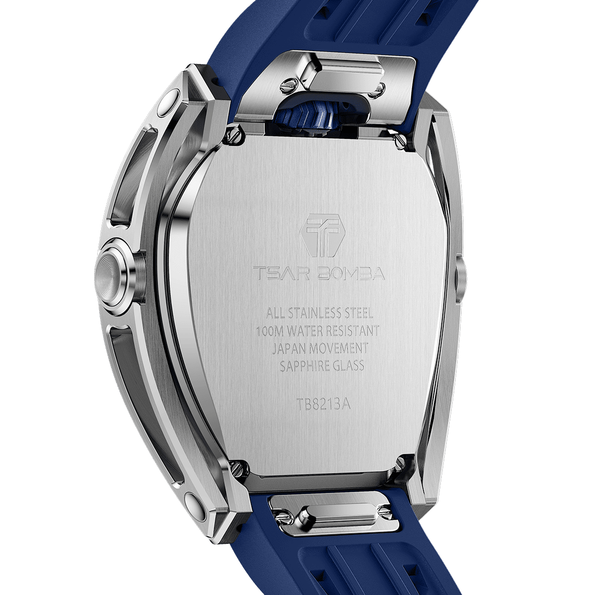 Tsar Bomba Reactor 44mm Blue Dial Men's Watch TB8213A(1+2)-03