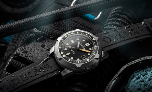 DELMA Quattro 44mm Black Dial Men's Watch 41701.744.6.031