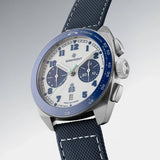 Bremont Terra Nova Henley Royal Regatta Chronograph 42.5mm White Dial Men's Watch TN42-CHR-SS-HRR-L-S