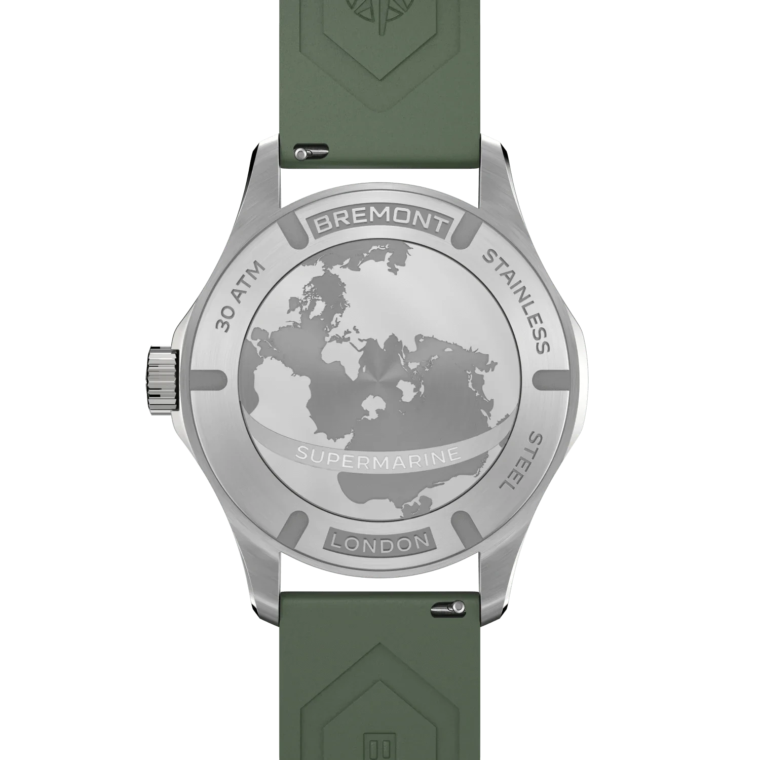 Bremont Supermarine 300M 40mm Green Dial Men's Watch SM40-ND-SS-GN-R-S