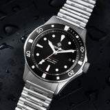 Bremont Supermarine 300M Date 40mm Black Dial Men's Watch SM40-DT-SS-BK-B