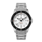 Bremont Supermarine 500M 43mm Polar White Dial Men's Watch SM43-DT-SS-WH-B