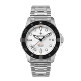 Bremont Supermarine 500M 43mm Polar White Dial Men's Watch SM43-DT-SS-WH-B