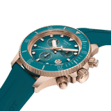 Tissot Seastar 1000 Quartz Chronograph 38mm Turquoise Dial Men's Watch T1202173704100