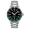Tissot Seastar 1000 40mm Quartz GMT Black-Green Men's Watch T1208521105100
