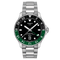Tissot Seastar 1000 40mm Quartz GMT Black-Green Men's Watch T1208521105100