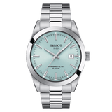 Tissot Gentleman Powermatic 80 Silicium Ice Blue Dial Men's Watch T1274071135100