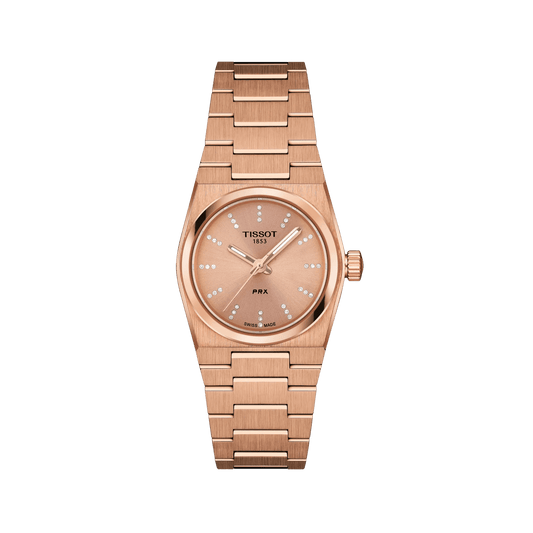 Tissot PRX 25mm Rose Gold PVD Steel Women's Watch T1370103350600