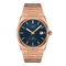 Tissot PRX Powermatic 80 40mm Rose Gold-Blue Men's Watch T1374073304100