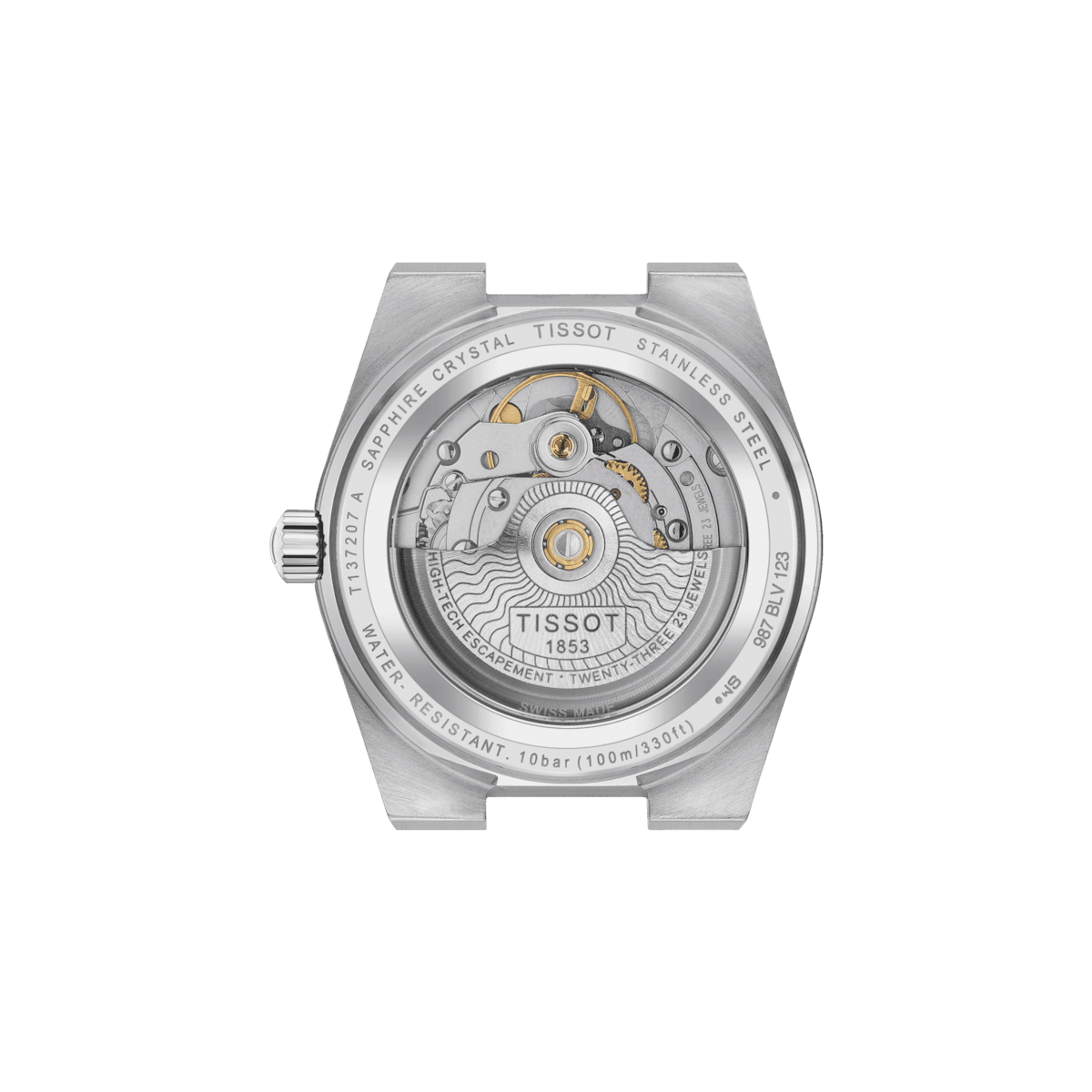 Tissot PRX Powermatic 80 White MOP Dial 35mm Unisex Watch T1372071111100