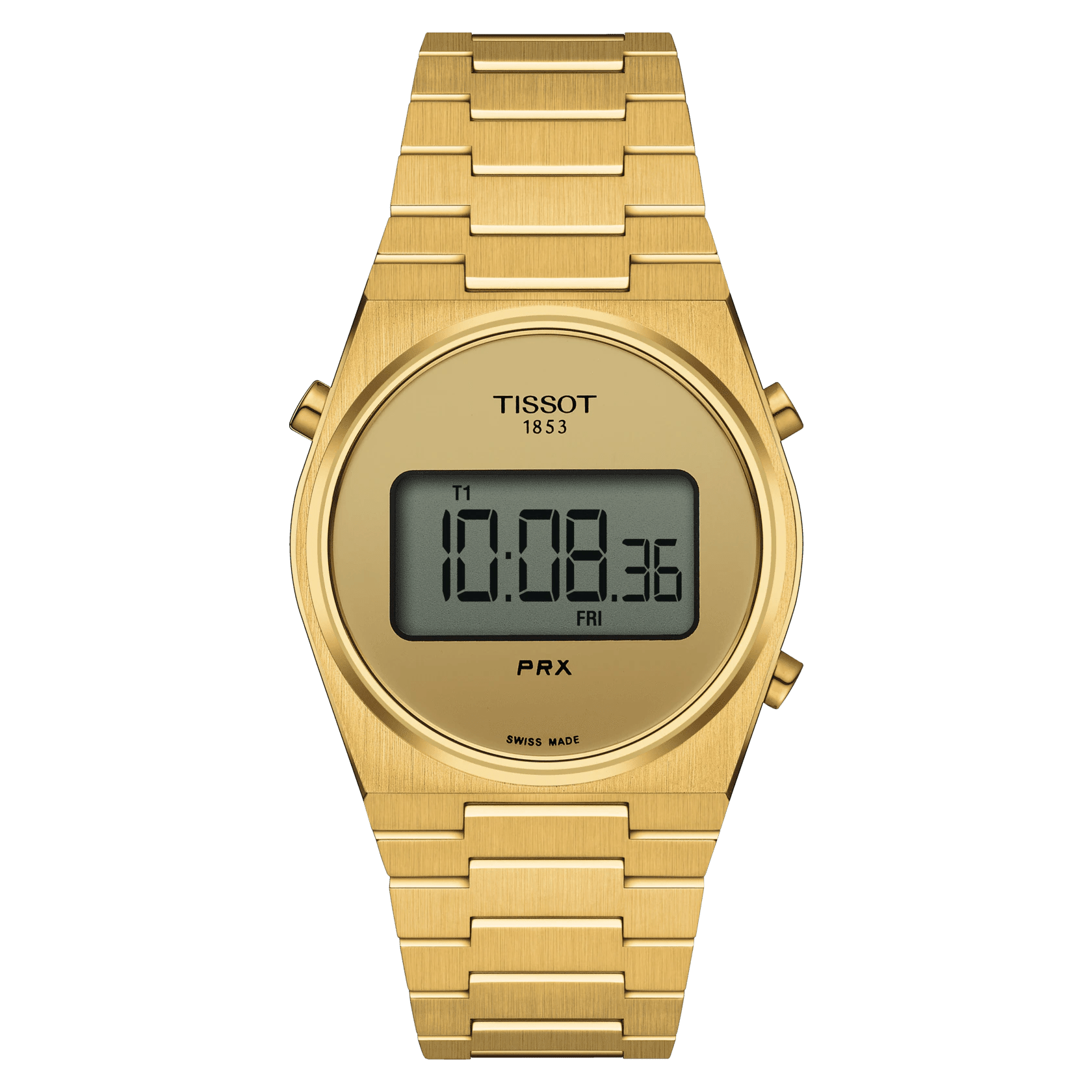 Tissot yellow strap watch hot sale