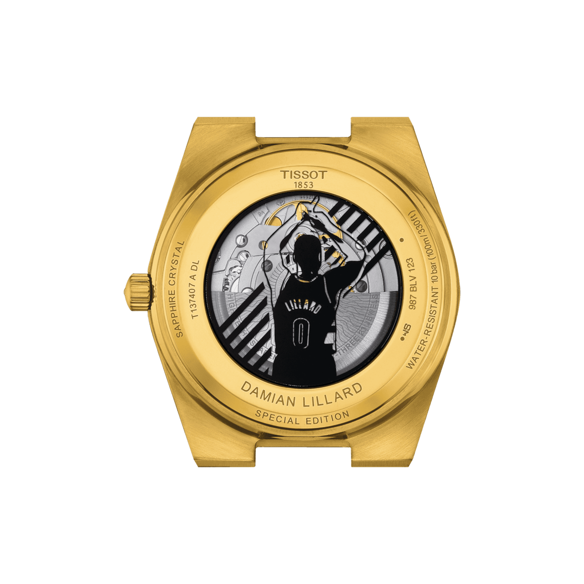 Tissot PRX Powermatic 80 Damian Lillard Special Edition Men's Watch T1374073305100