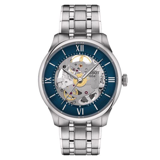 Tissot T-RACE 41mm Powermatic 80 Blue Dial Steel Men's Watch T1418071104100