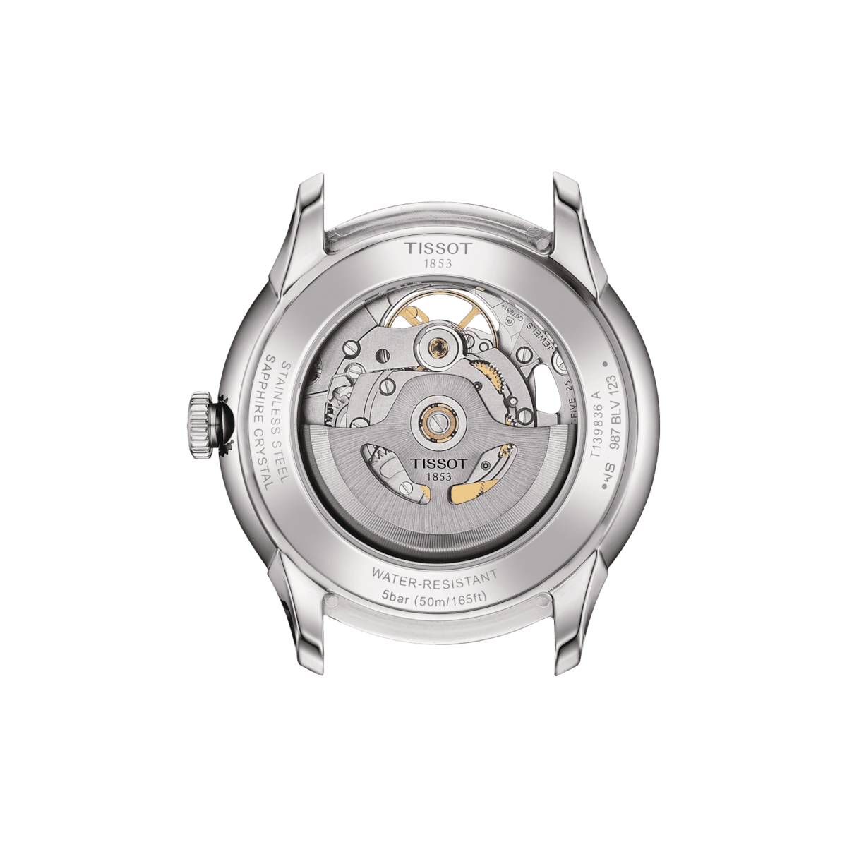 Tissot Chemin Des Tourelles Squelette 39mm Steel Men's Watch T1398361104800