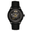 Tissot Chemin Des Tourelles 39mm Skeleton Black PVD Men's Watch T1398363644100