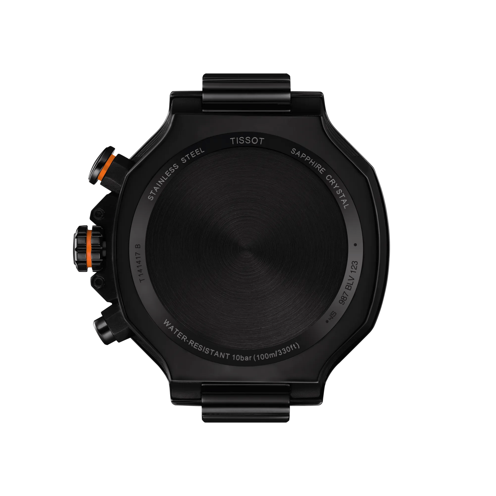 Tissot T-Race 45mm Quartz Chronograph Black Dial Men's Watch T1414173705102