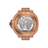 Tissot T-RACE 41mm Powermatic 80 Rose Gold PVD Men's Watch T1418073705100