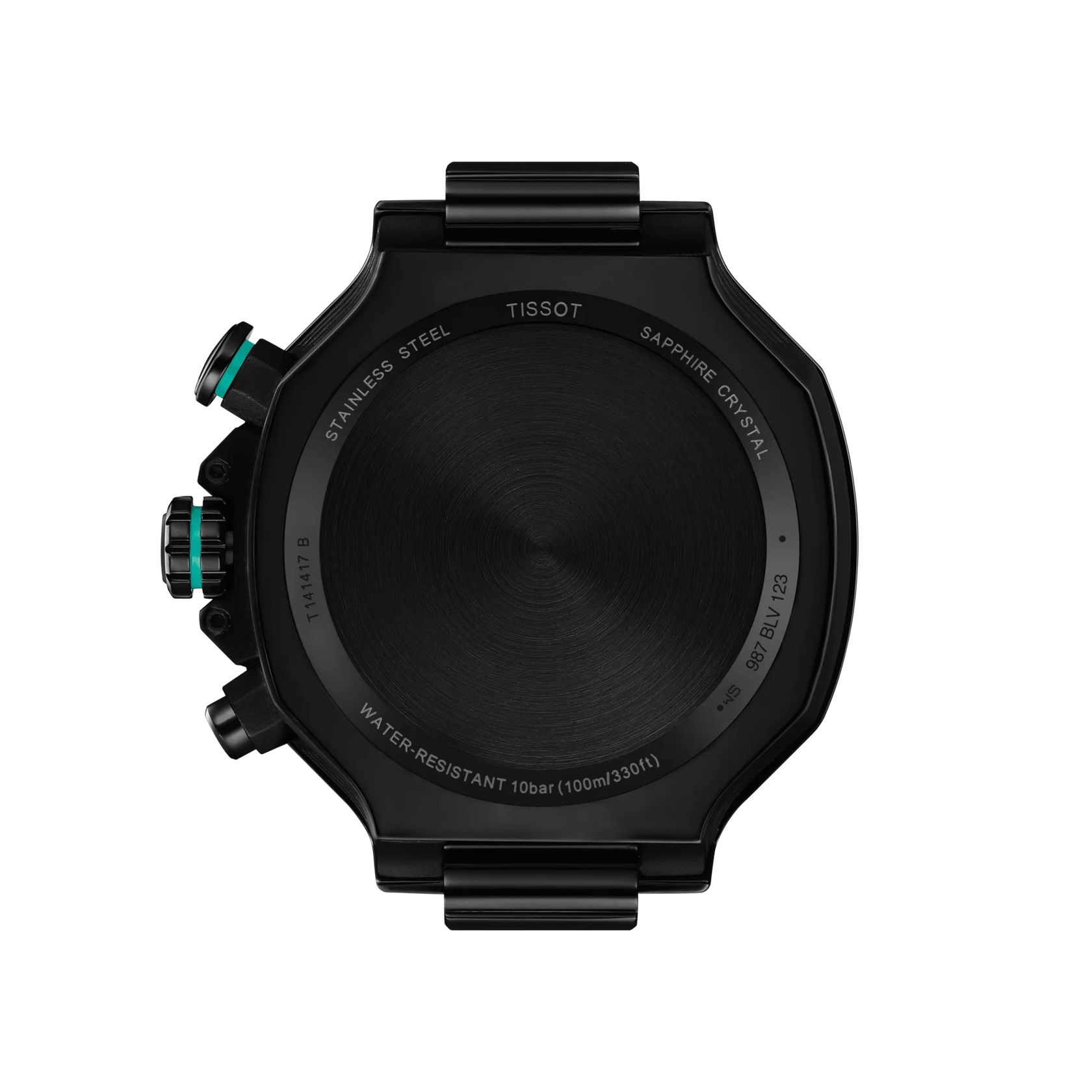 Tissot T-Race 45mm Quartz Chronograph Black Dial Men's Watch T1414173705101