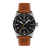 Tissot PR516 Powermatic 80 38mm Light Brown Strap Men's Watch T1494071605100
