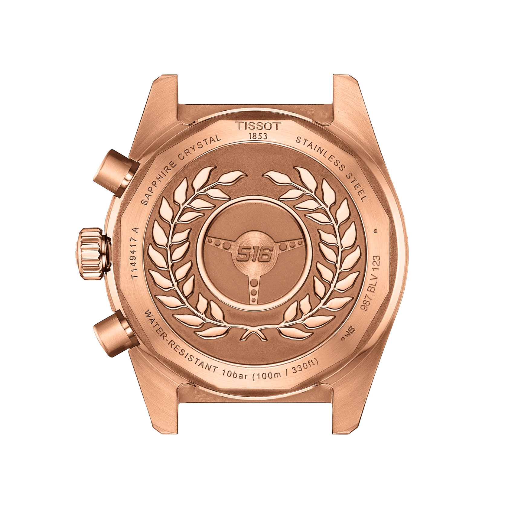 Tissot PR516 Chronograph Quartz 40mm Rose Gold Men's Watch T1494173305100