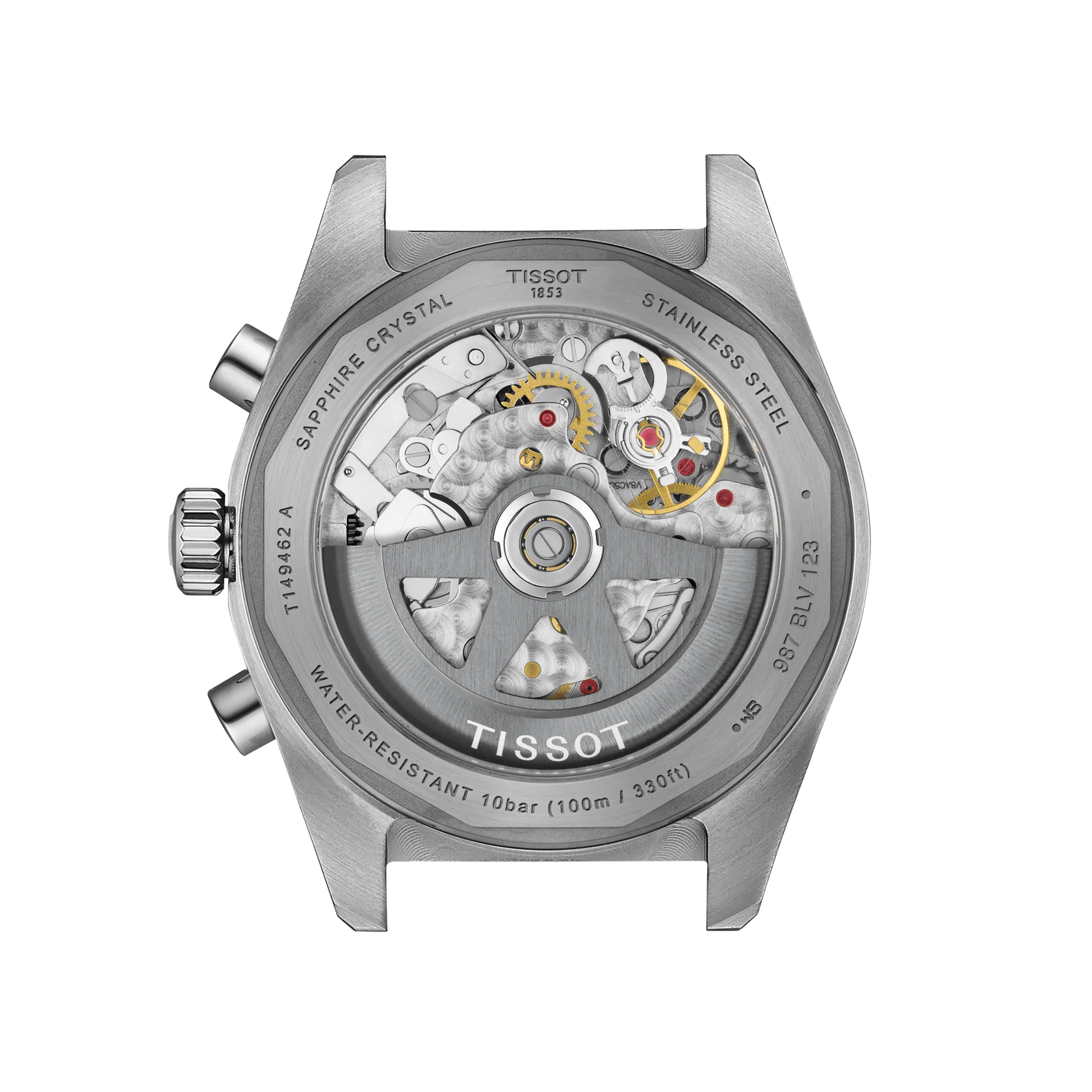 Tissot PR516 Automatic Chronograph 41mm Blue-White Men's Watch T1494621101100