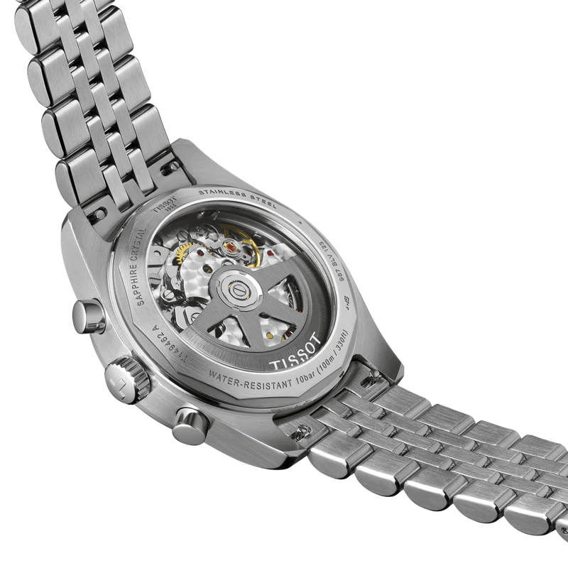 Tissot PR516 Automatic Chronograph 41mm Blue-White Men's Watch T1494621101100