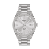Tissot PRC 100 Solar 39mm Silver Dial Men's Watch T1514221103100