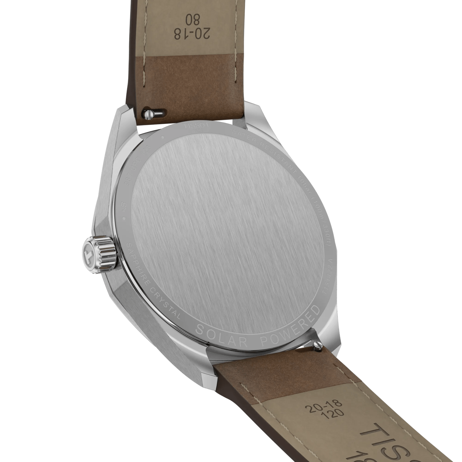 Tissot PRC 100 Solar Quartz 39mm Silver Dial Men's Watch T1514221603100