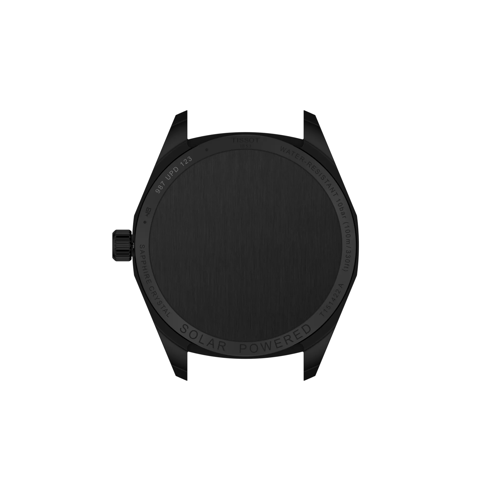 Tissot PRC 100 Solar 39mm Black Dial Men's Watch T1514223305100