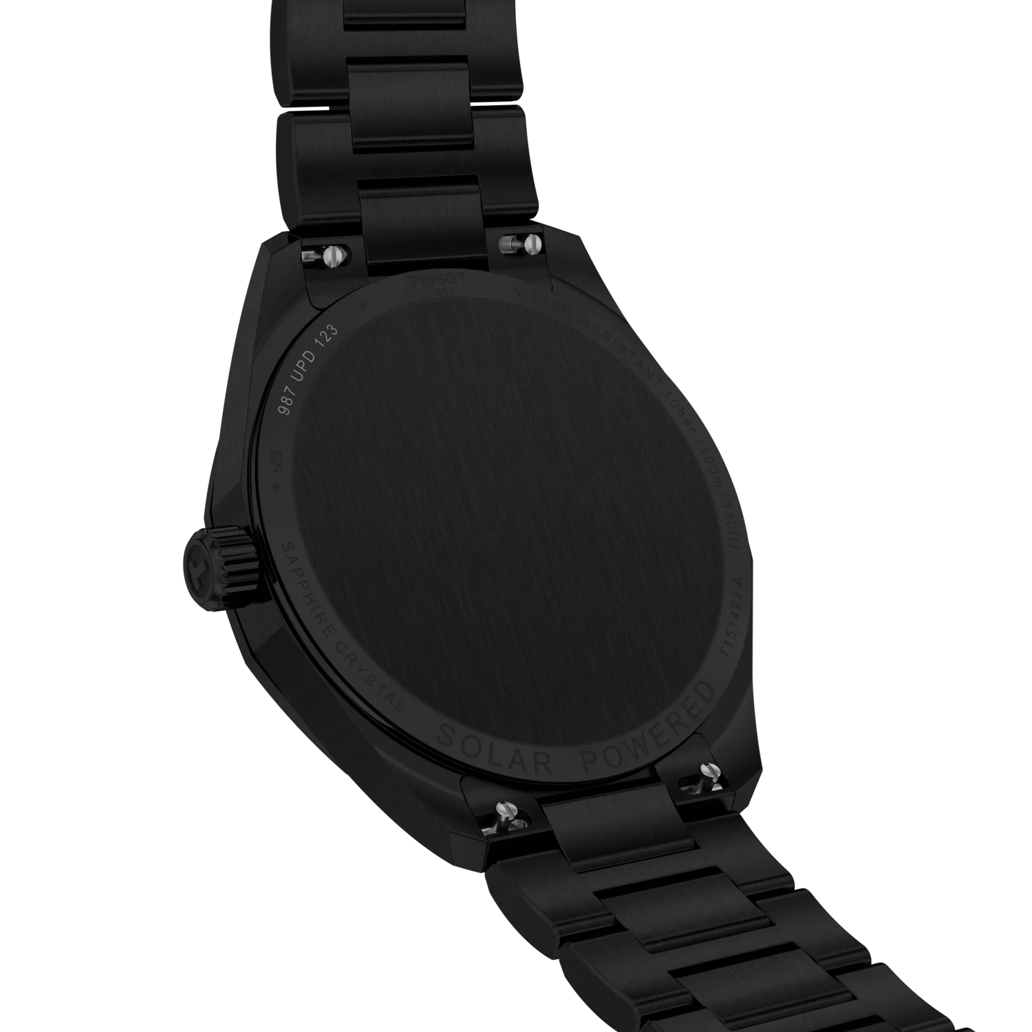 Tissot PRC 100 Solar 39mm Black Dial Men's Watch T1514223305100