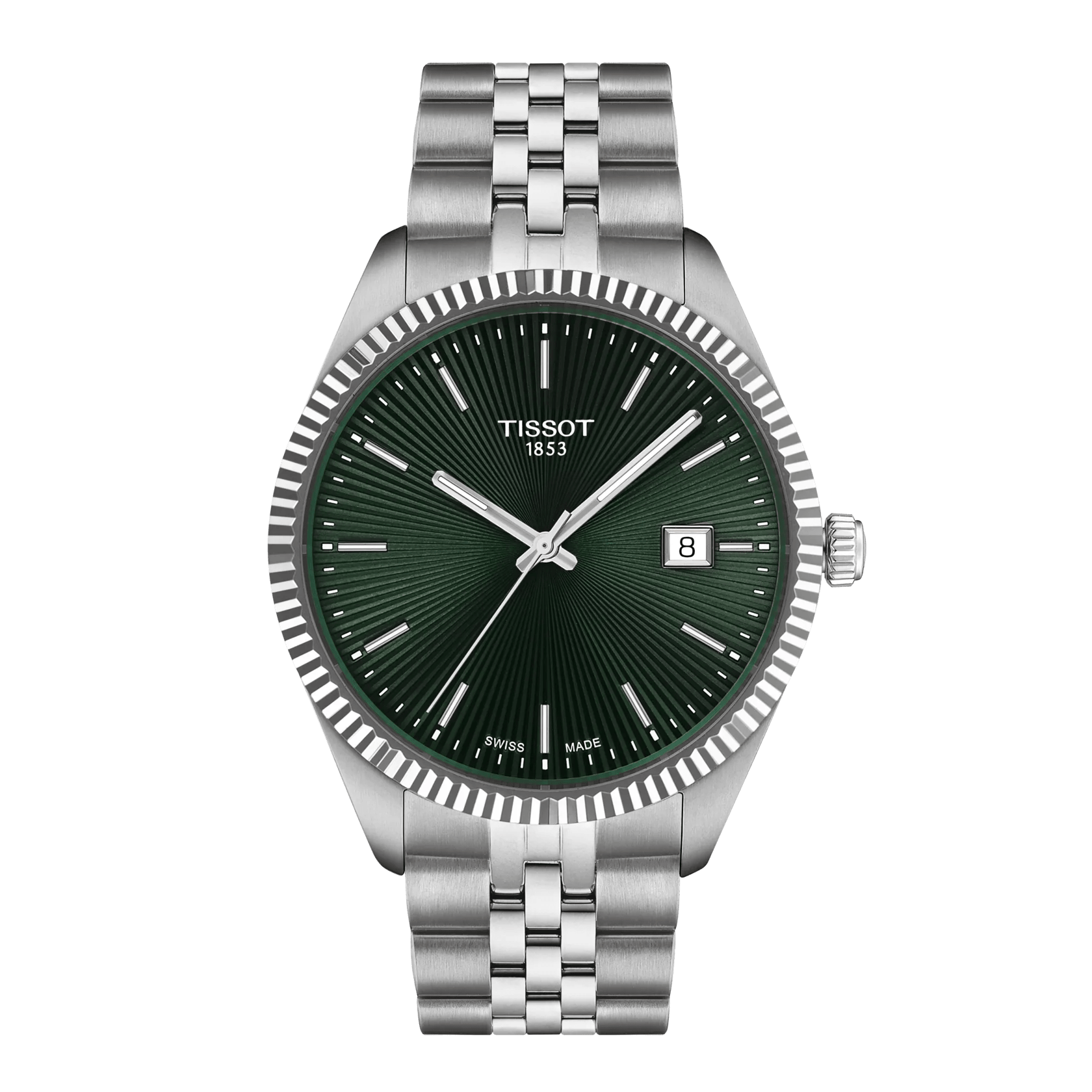 Tissot Ballade 40mm Green Dial Steel Men's Watch T1564101109100