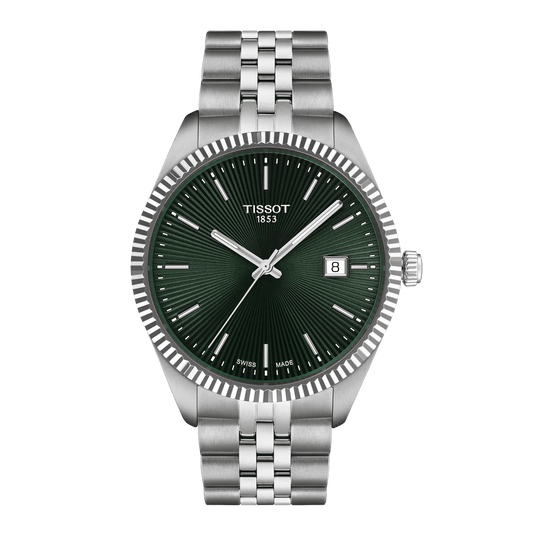 Tissot Ballade 40mm Green Dial Steel Men's Watch T1564101109100