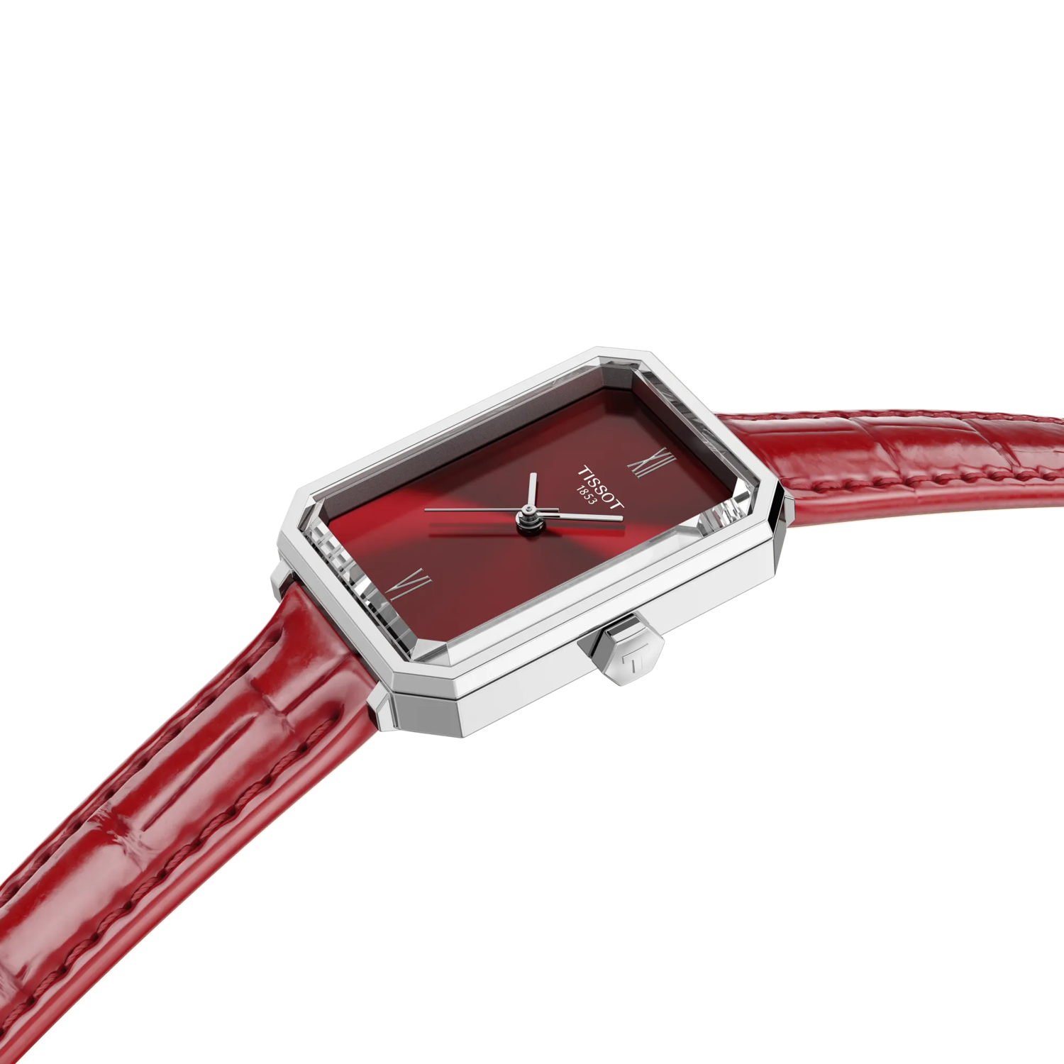 Tissot SRV 21.80mm Red Dial Women's Watch T1601101642300