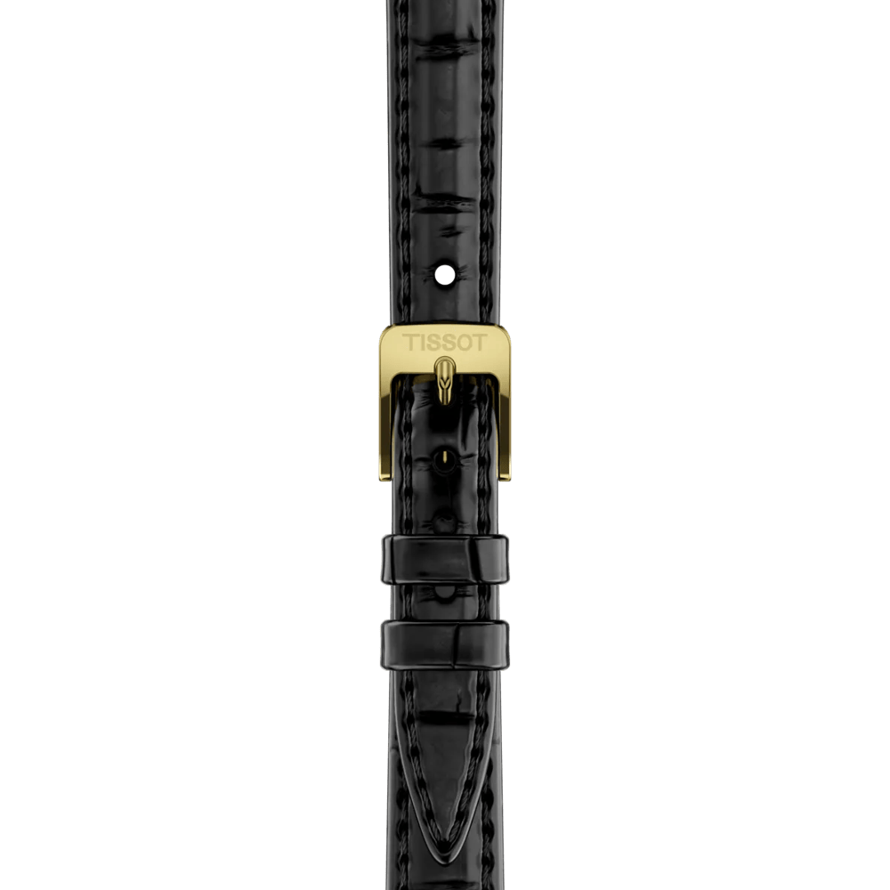 Tissot SRV 21.80mm Black Mother of Pearl Dial Women's Watch T1601103612600