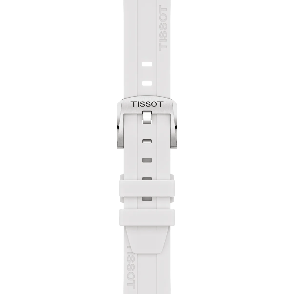 Tissot Seastar 1000 Quartz Chronograph 38mm White-Grey Dial Men's Watch T1202171701100