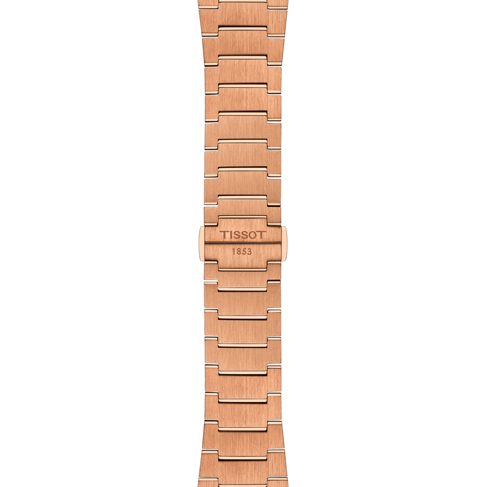 Tissot PRX Powermatic 80 40mm Rose Gold-Blue Men's Watch T1374073304100