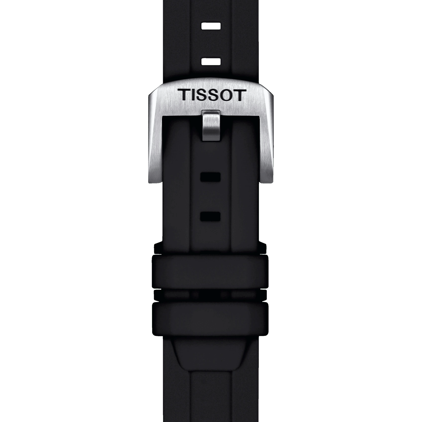 Tissot Black Silicone Rubber Strap 18mm T852047455