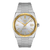 Tissot PRX Powermatic 80 40mm 18K Gold Bezel Men's Watch T9314074103101