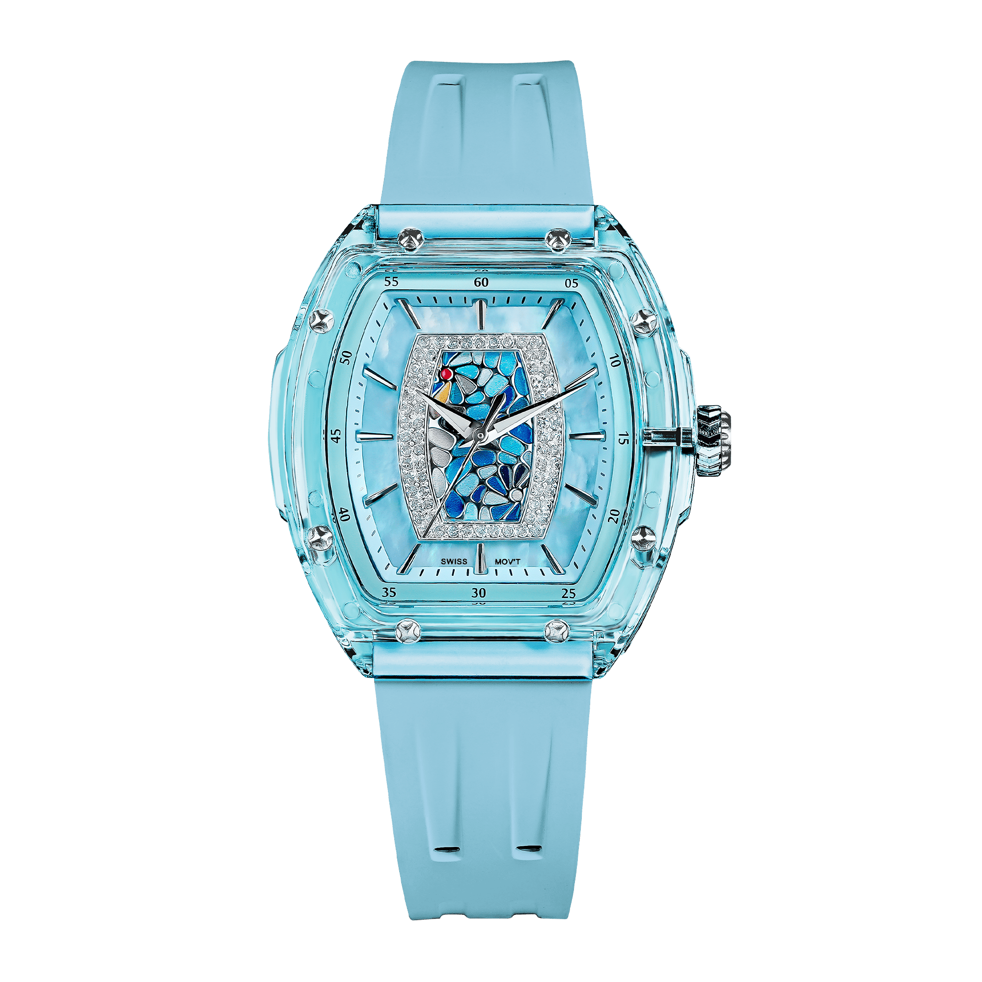 Tsar Bomba Nucleus Femme 35mm White Dial Women's Watch TB8219L-01
