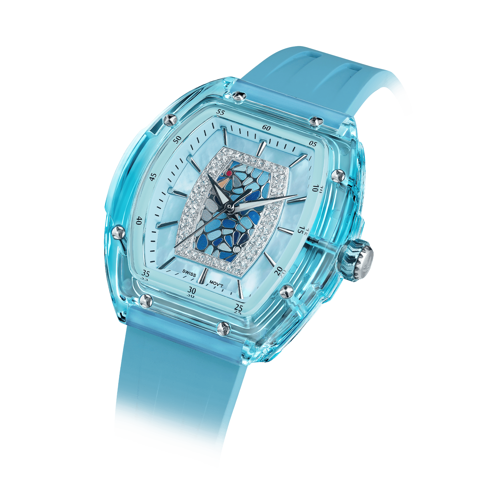Tsar Bomba Nucleus Femme 35mm White Dial Women's Watch TB8219L-01