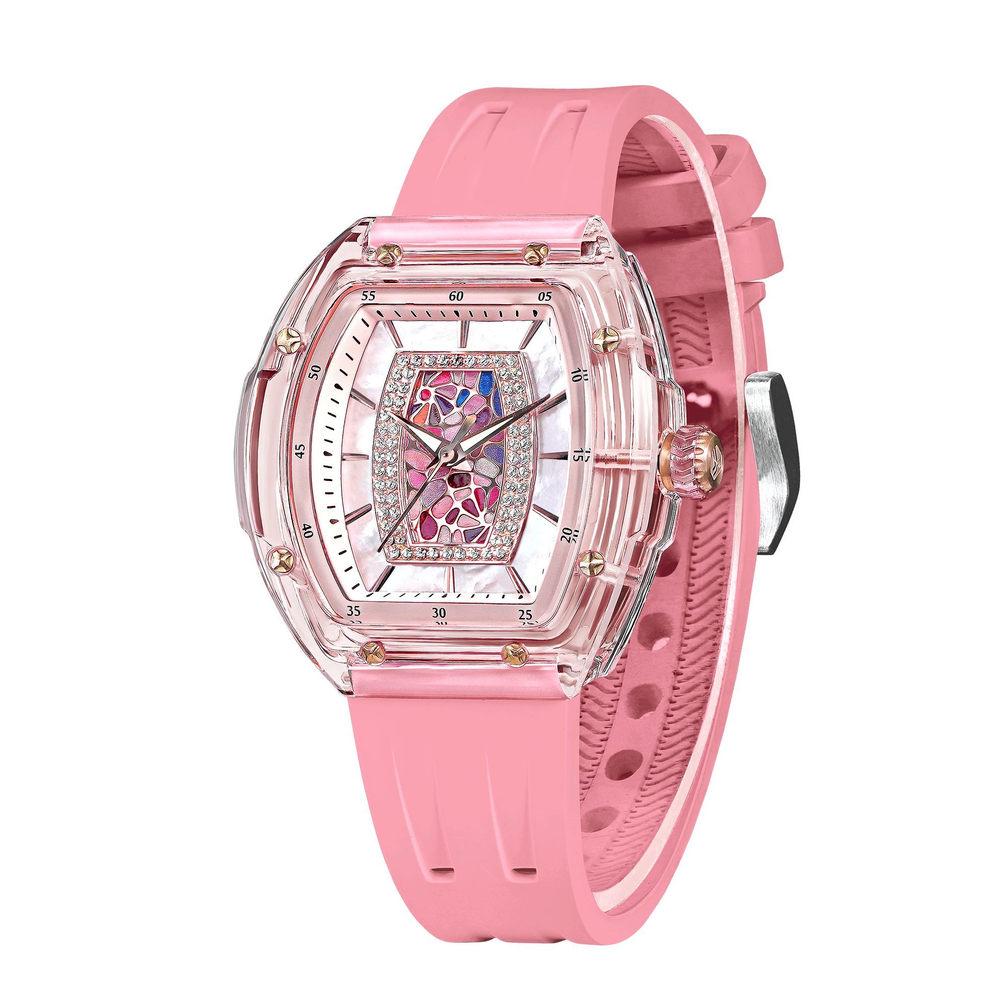 Tsar Bomba Nucleus Femme 35mm White Dial Women's Watch TB8219L-02