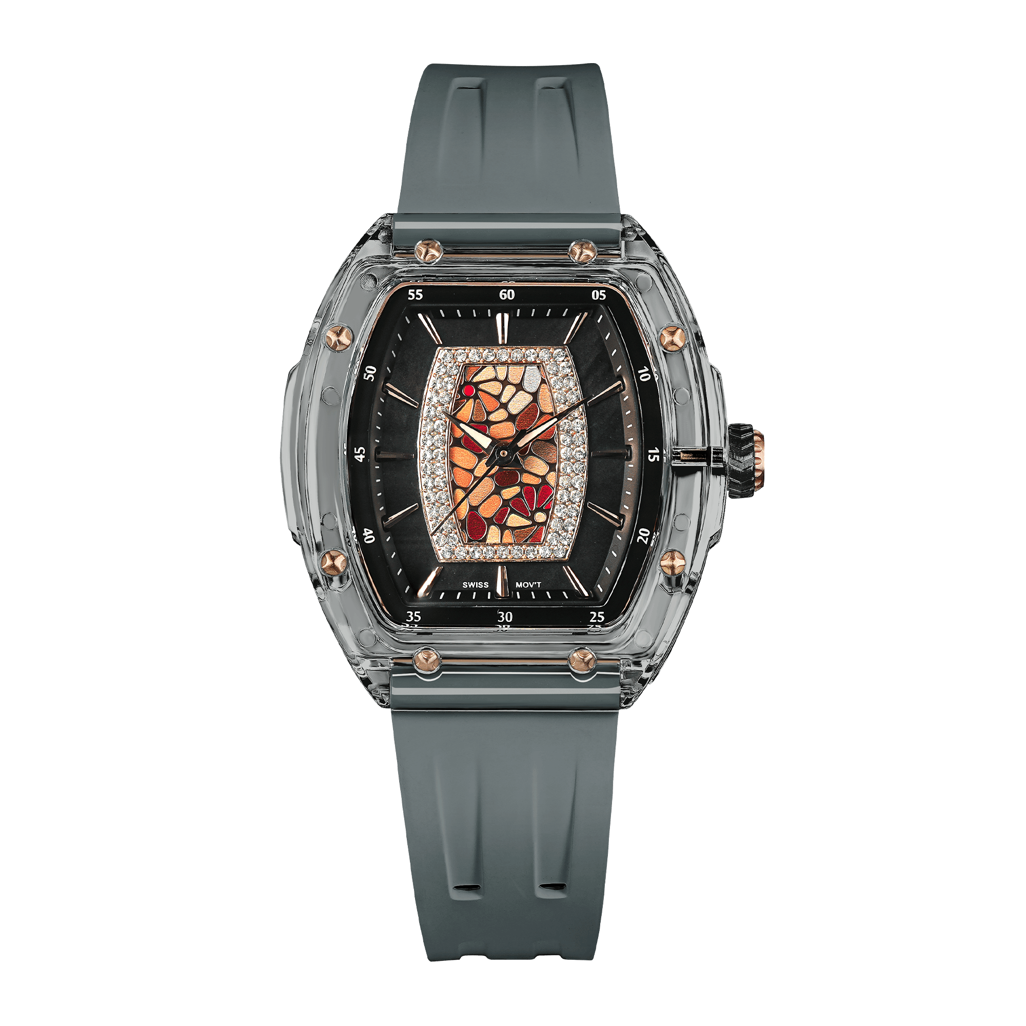 Tsar Bomba Nucleus Femme 35mm White Dial Women's Watch TB8219L-06